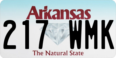 AR license plate 217WMK