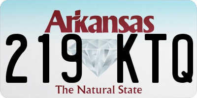 AR license plate 219KTQ