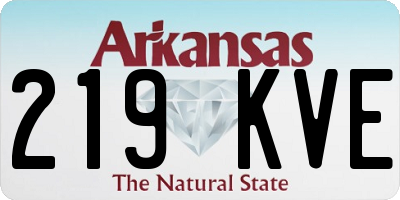 AR license plate 219KVE