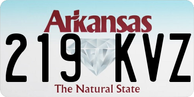 AR license plate 219KVZ