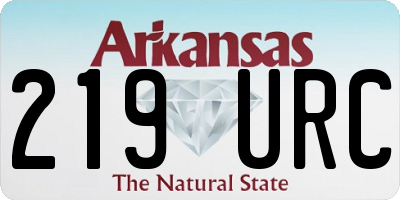 AR license plate 219URC