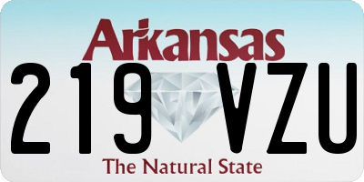 AR license plate 219VZU