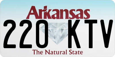 AR license plate 220KTV