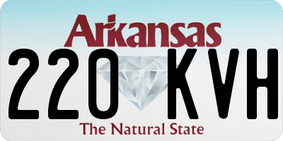 AR license plate 220KVH