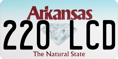 AR license plate 220LCD
