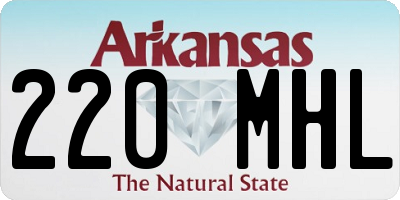 AR license plate 220MHL