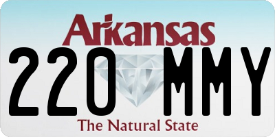 AR license plate 220MMY
