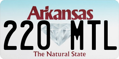 AR license plate 220MTL