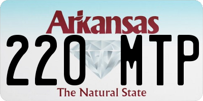 AR license plate 220MTP