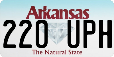 AR license plate 220UPH