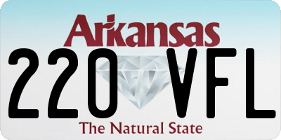 AR license plate 220VFL