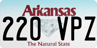AR license plate 220VPZ