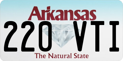 AR license plate 220VTI