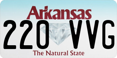 AR license plate 220VVG