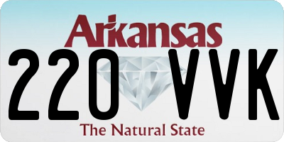AR license plate 220VVK