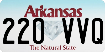 AR license plate 220VVQ