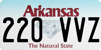 AR license plate 220VVZ