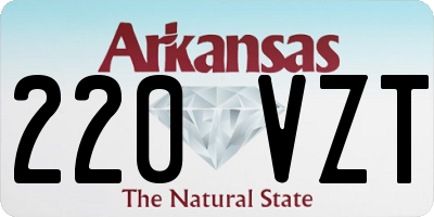 AR license plate 220VZT