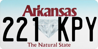 AR license plate 221KPY