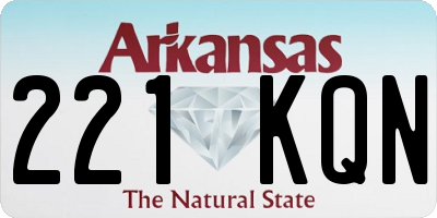 AR license plate 221KQN