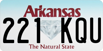 AR license plate 221KQU