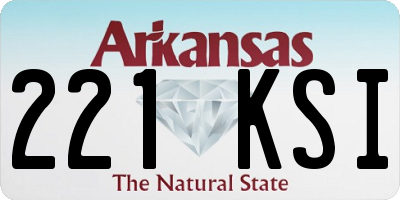 AR license plate 221KSI