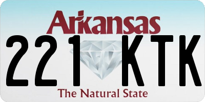 AR license plate 221KTK