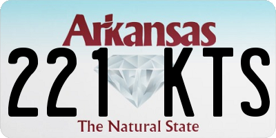 AR license plate 221KTS