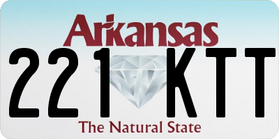 AR license plate 221KTT