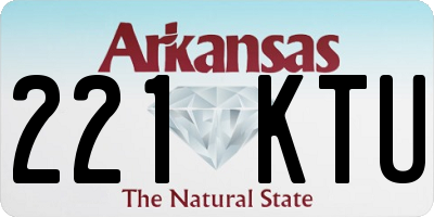 AR license plate 221KTU