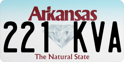 AR license plate 221KVA