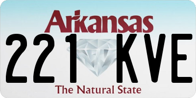 AR license plate 221KVE