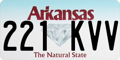 AR license plate 221KVV
