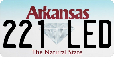 AR license plate 221LED