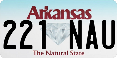 AR license plate 221NAU