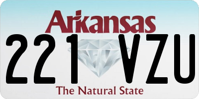 AR license plate 221VZU
