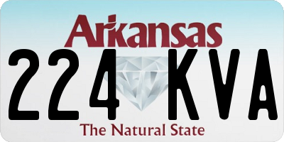 AR license plate 224KVA