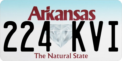 AR license plate 224KVI