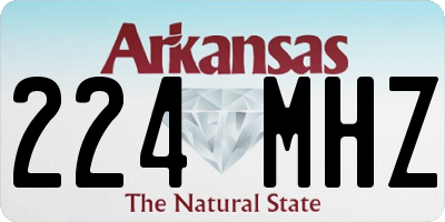 AR license plate 224MHZ