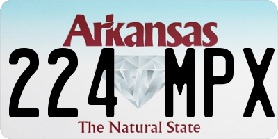 AR license plate 224MPX