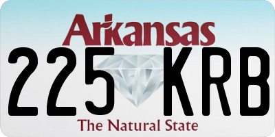 AR license plate 225KRB