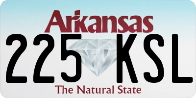 AR license plate 225KSL