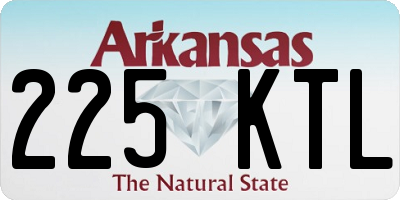 AR license plate 225KTL