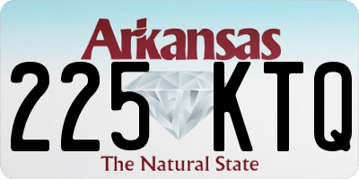 AR license plate 225KTQ