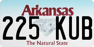 AR license plate 225KUB