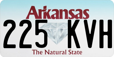 AR license plate 225KVH