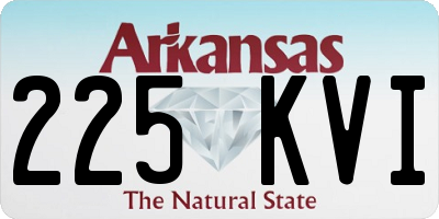 AR license plate 225KVI