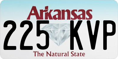 AR license plate 225KVP