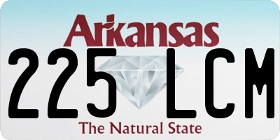 AR license plate 225LCM