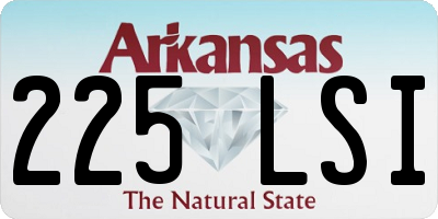 AR license plate 225LSI